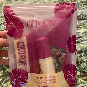 Coco and Eve foaming self tan travel kit